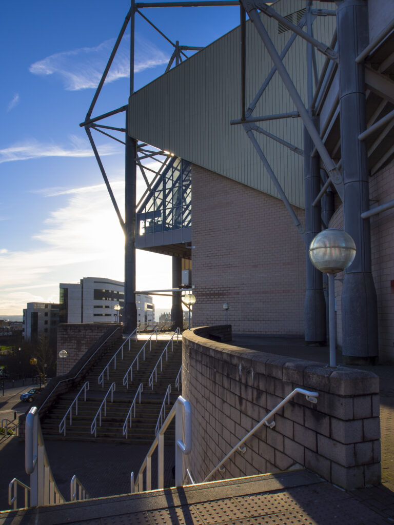 England, Tyne and Wear, Newcastle Upon Tyne. St James Park, the home ground of English Premier League football club, Newcastle United FC.