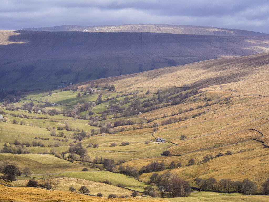 England, North Yorkshire, Yorkshire Dales National Park. Deepdale, a secluded valley in the Yorkshire Dales National Park near the village of Dent.