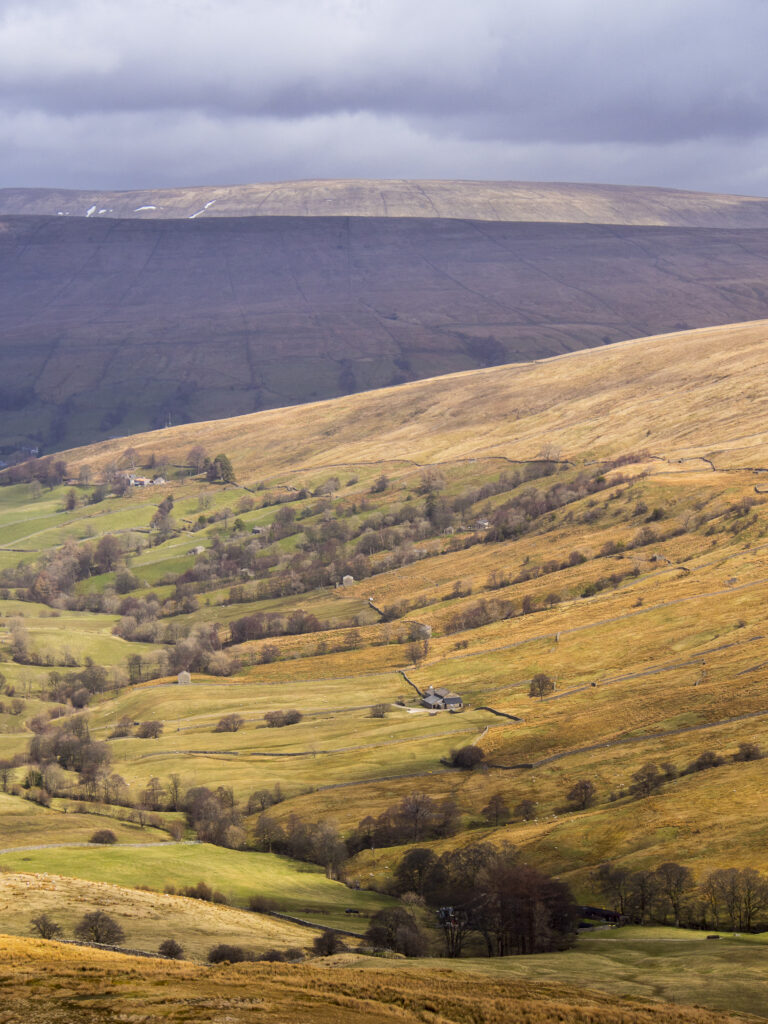 England, North Yorkshire, Yorkshire Dales National Park. Deepdale, a secluded valley in the Yorkshire Dales National Park near the village of Dent.