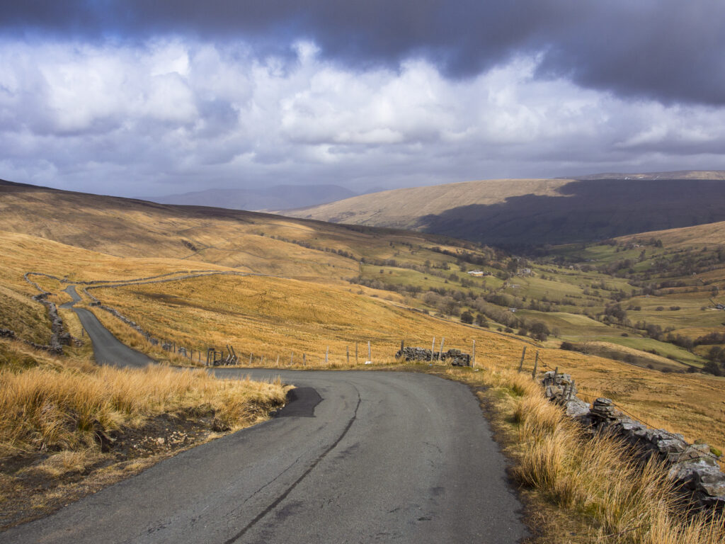 England, North Yorkshire, Yorkshire Dales National Park. Deepdale, a secluded valley in the Yorkshire Dales National Park near the village of Dent.