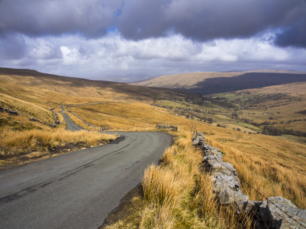 England, North Yorkshire, Yorkshire Dales National Park. Deepdale, a secluded valley in the Yorkshire Dales National Park near the village of Dent.