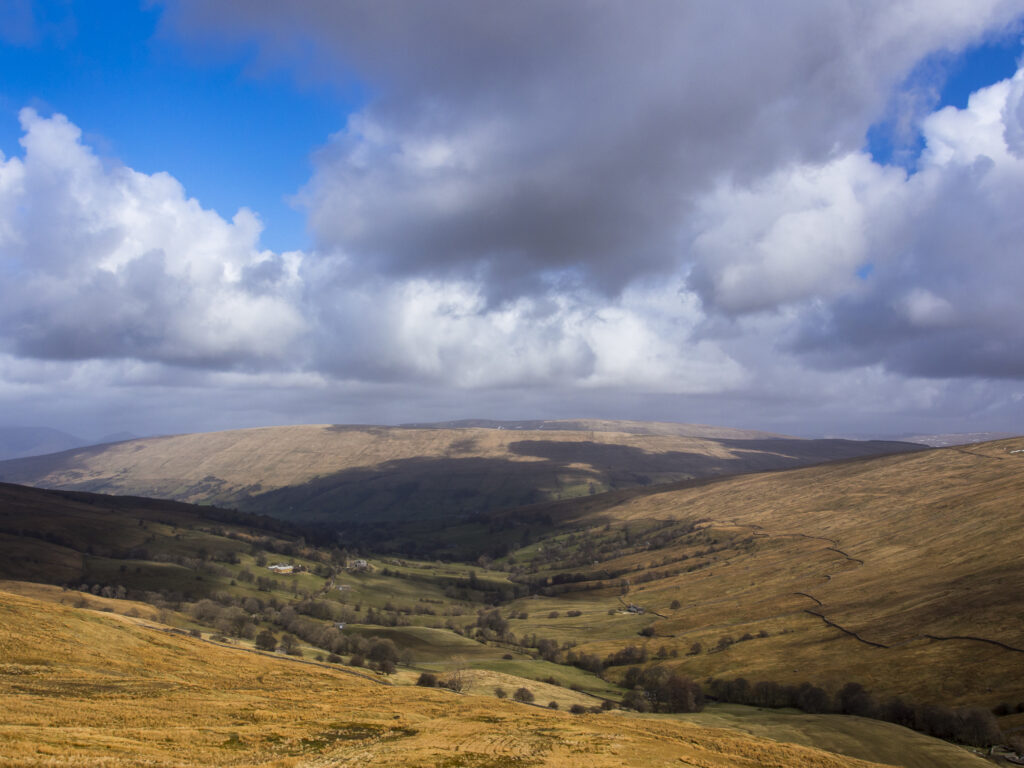 England, North Yorkshire, Yorkshire Dales National Park. Deepdale, a secluded valley in the Yorkshire Dales National Park near the village of Dent.