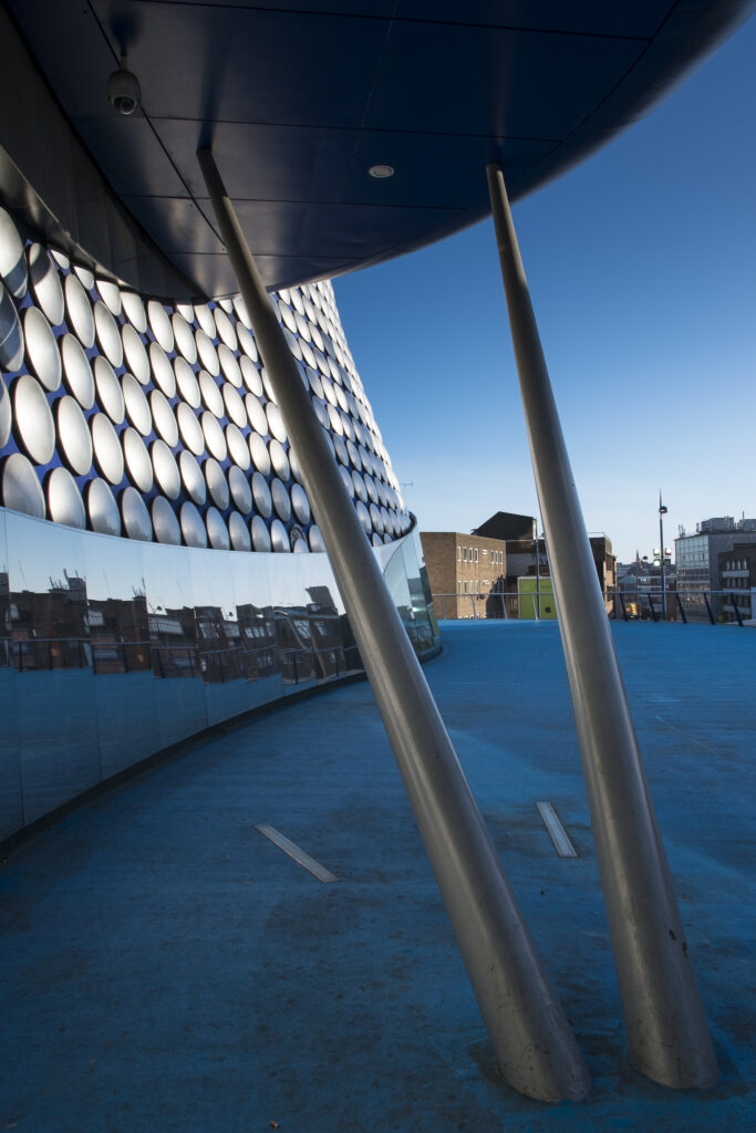 England, West Midlands, Birmingham City. The Birmingham Bull Ring.