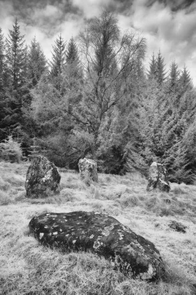 The Three Kings, Northumberland. This image was photographed for the Legacy project, a fascinating not-for-profit endeavour to capture the mystifying stone remains of prehistoric sites scattered across the British Isles. Please visit www.thelegacyproject.org.uk for more information.