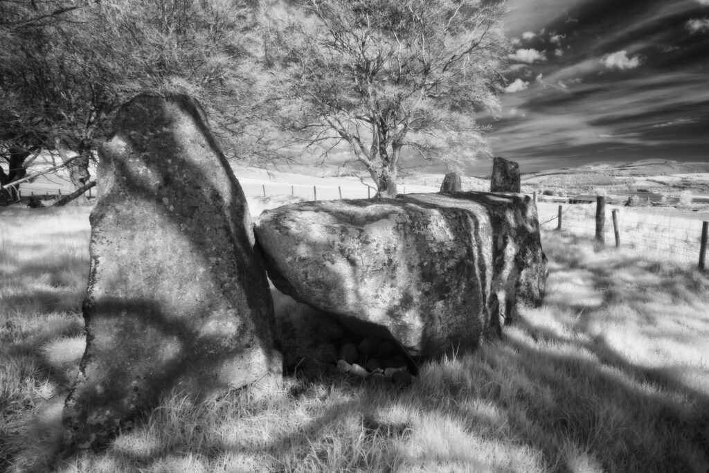 Old Keig Stone Circle, Aberdeenshire, Scotland. This image was photographed for the Legacy project, a fascinating not-for-profit endeavour to capture the mystifying stone remains of prehistoric sites scattered across the British Isles. Please visit www.thelegacyproject.org.uk for more information.