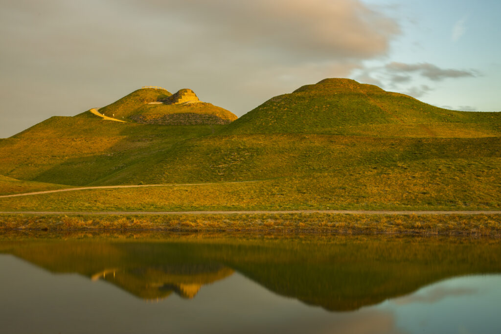 England, Northumberland, Northumberlandia. Northumberlandia a land sculpture in the shape of a reclining female figure located near Cramlington in Southern Northumberland.