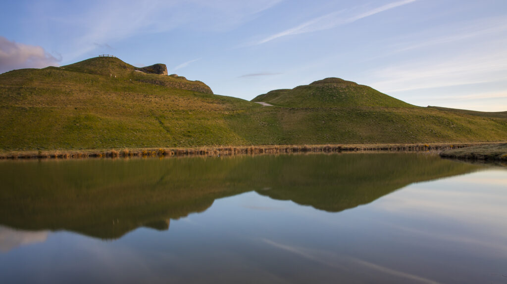 England, Northumberland, Northumberlandia. Northumberlandia a land sculpture in the shape of a reclining female figure located near Cramlington in Southern Northumberland.