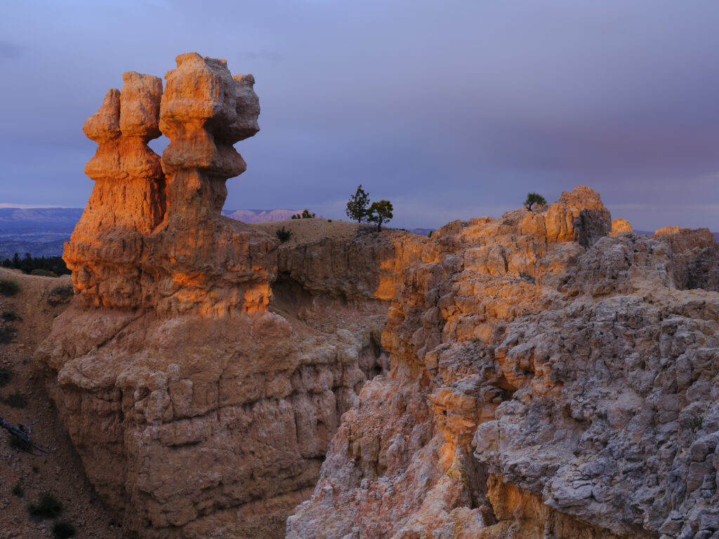United States of America, Utah, Bryce Canyon National Park. Hoodoos dominate the landscape of the Bryce Amphitheater in the Bryce Canyon National Park.