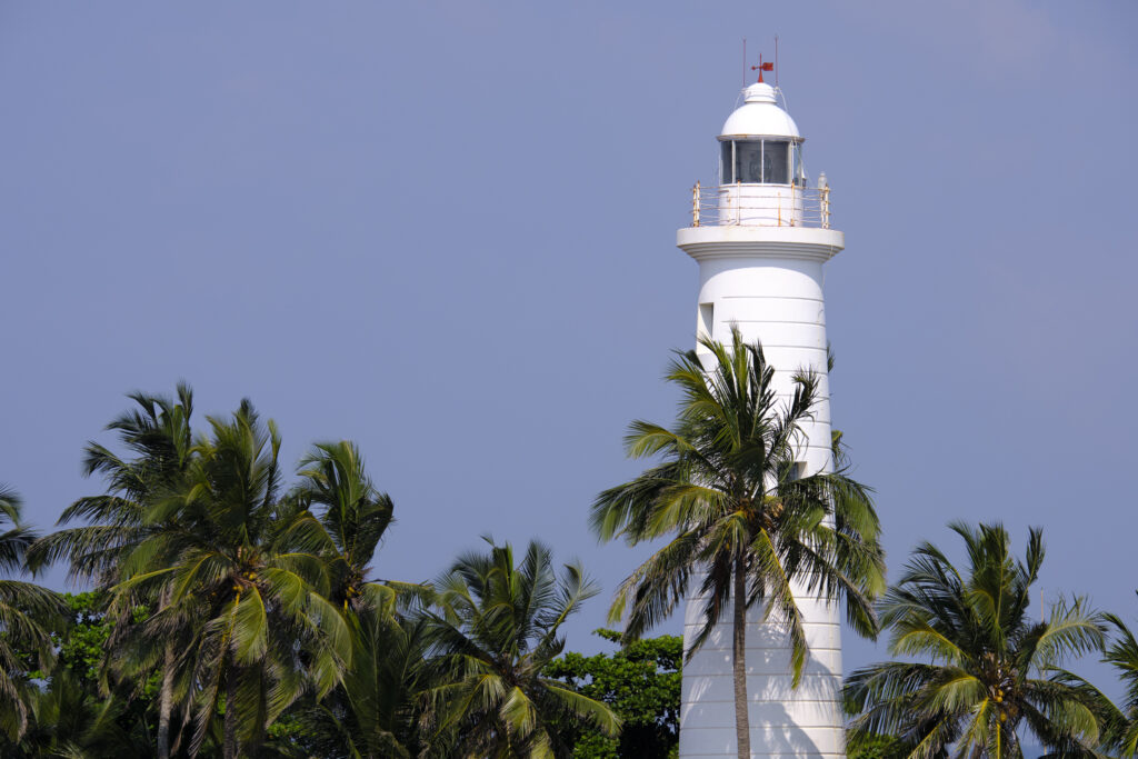 Sri Lanka, Galle District, Galle. Galle Lighouse (also known as Pointe de Galle Light)