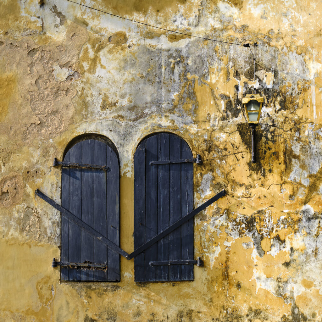 Sri Lanka, Galle District, Galle. Abstract views of Galle home to the famous Galle Fort.