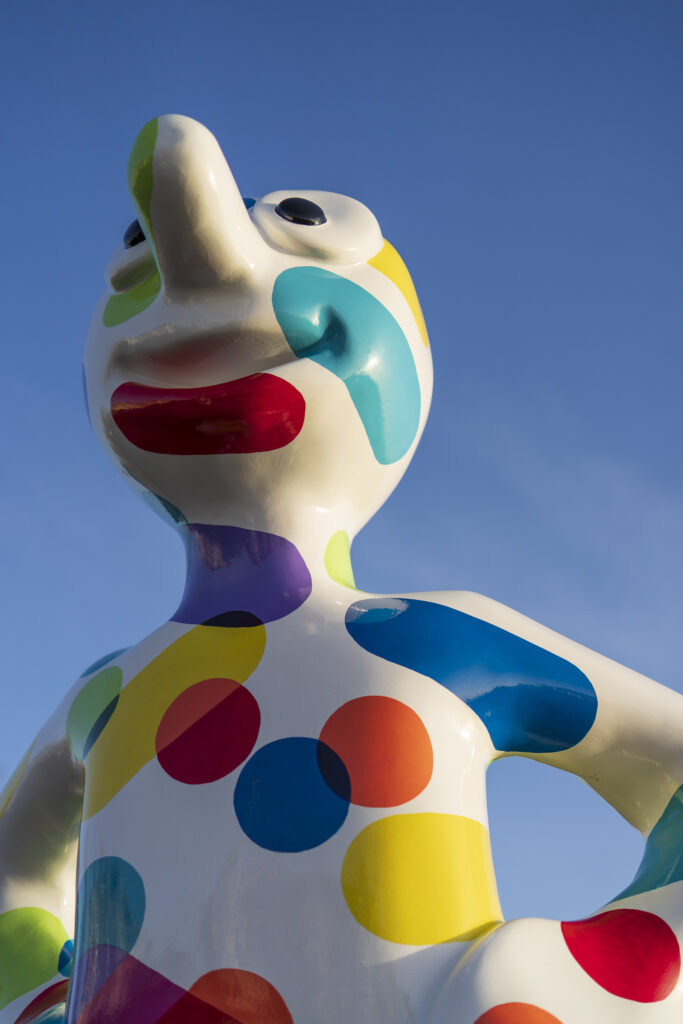 England, North Tyneside, Morph's Epic Art Adventure. In 2022, North Tyneside become the home to the world’s first-ever Morph art trail with twenty individually-designed, life-sized Morph sculptures being on display in Whitley Bay, Tynemouth, North Shields, Cullercoats, Wallsend, Killingworth and Forest Hall.