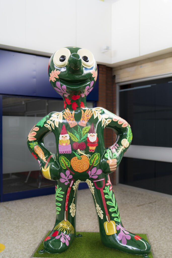 England, North Tyneside, Morph's Epic Art Adventure. In 2022, North Tyneside become the home to the world’s first-ever Morph art trail with twenty individually-designed, life-sized Morph sculptures being on display in Whitley Bay, Tynemouth, North Shields, Cullercoats, Wallsend, Killingworth and Forest Hall.