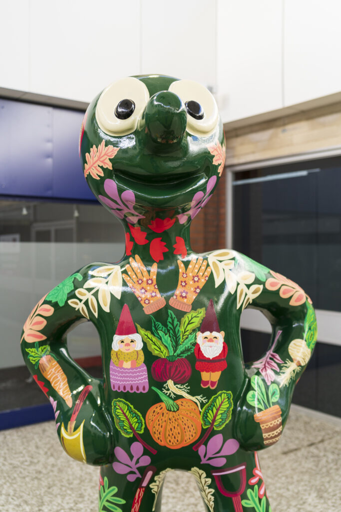 England, North Tyneside, Morph's Epic Art Adventure. In 2022, North Tyneside become the home to the world’s first-ever Morph art trail with twenty individually-designed, life-sized Morph sculptures being on display in Whitley Bay, Tynemouth, North Shields, Cullercoats, Wallsend, Killingworth and Forest Hall.