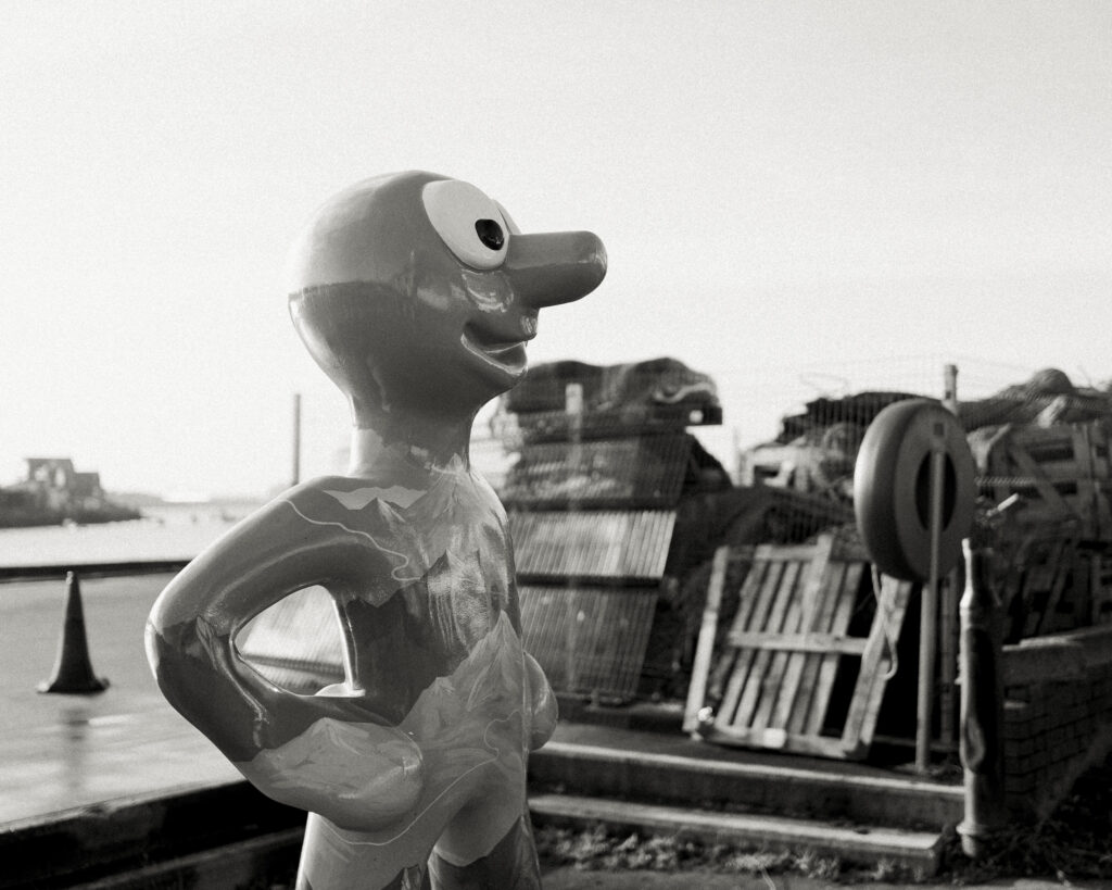 England, North Tyneside, Morph's Epic Art Adventure. In 2022, North Tyneside become the home to the world’s first-ever Morph art trail with twenty individually-designed, life-sized Morph sculptures being on display in Whitley Bay, Tynemouth, North Shields, Cullercoats, Wallsend, Killingworth and Forest Hall.