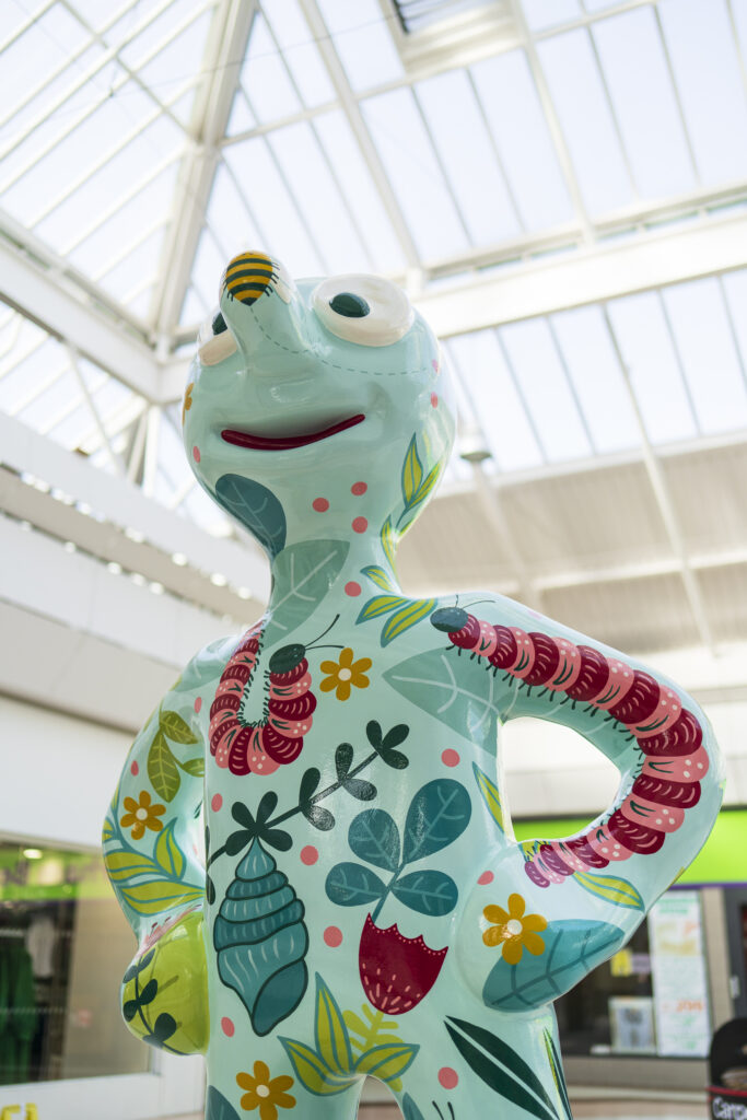 England, North Tyneside, Morph's Epic Art Adventure. In 2022, North Tyneside become the home to the world’s first-ever Morph art trail with twenty individually-designed, life-sized Morph sculptures being on display in Whitley Bay, Tynemouth, North Shields, Cullercoats, Wallsend, Killingworth and Forest Hall.