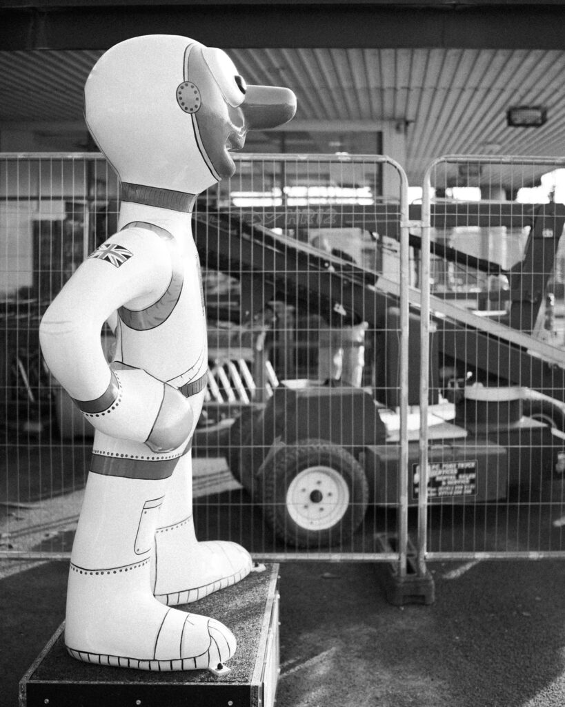England, North Tyneside, Morph's Epic Art Adventure. In 2022, North Tyneside become the home to the world’s first-ever Morph art trail with twenty individually-designed, life-sized Morph sculptures being on display in Whitley Bay, Tynemouth, North Shields, Cullercoats, Wallsend, Killingworth and Forest Hall.