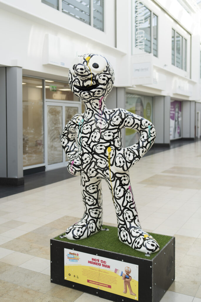 England, North Tyneside, Morph's Epic Art Adventure. In 2022, North Tyneside become the home to the world’s first-ever Morph art trail with twenty individually-designed, life-sized Morph sculptures being on display in Whitley Bay, Tynemouth, North Shields, Cullercoats, Wallsend, Killingworth and Forest Hall.
