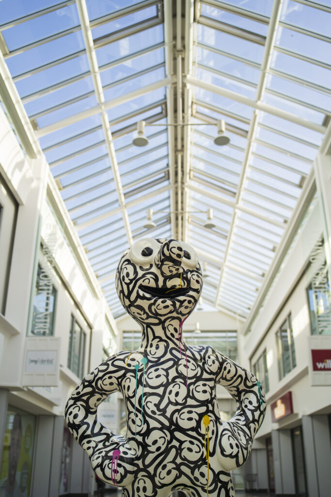 England, North Tyneside, Morph's Epic Art Adventure. In 2022, North Tyneside become the home to the world’s first-ever Morph art trail with twenty individually-designed, life-sized Morph sculptures being on display in Whitley Bay, Tynemouth, North Shields, Cullercoats, Wallsend, Killingworth and Forest Hall.