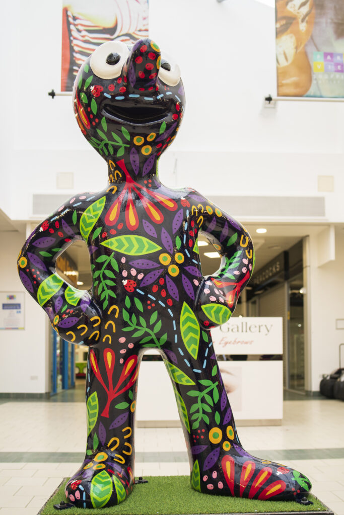 England, North Tyneside, Morph's Epic Art Adventure. In 2022, North Tyneside become the home to the world’s first-ever Morph art trail with twenty individually-designed, life-sized Morph sculptures being on display in Whitley Bay, Tynemouth, North Shields, Cullercoats, Wallsend, Killingworth and Forest Hall.