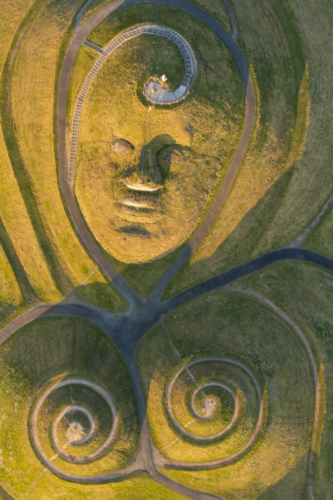 England, Northumberland, Northumberlandia. Northumberlandia a land sculpture in the shape of a reclining female figure located near Cramlington in Southern Northumberland.