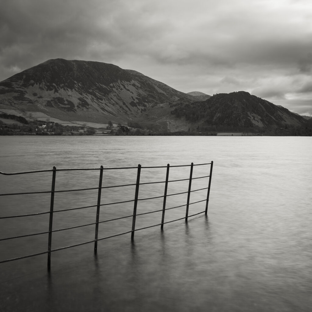 England, Cumbria, Lake District National Park. Ennerdale Water, a remote lake located in the North-West Lake District.