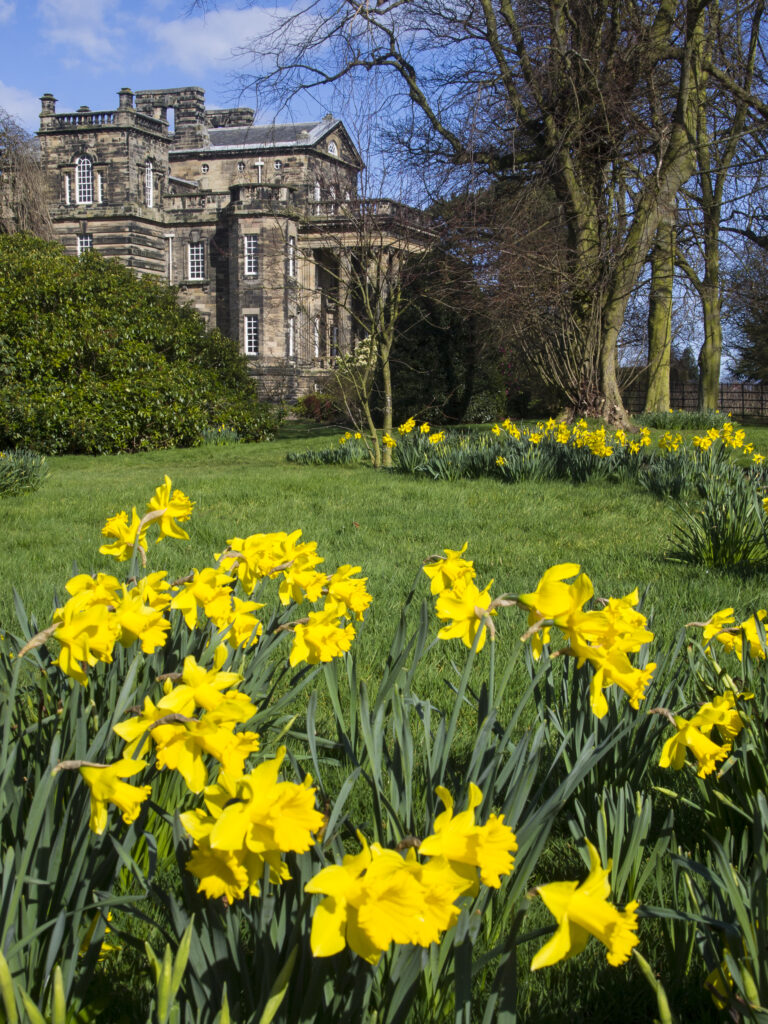 England, Northumberland, Seaton Delaval Hall. Seaton Delaval Hall, a National Trust property located near Whitley Bay.