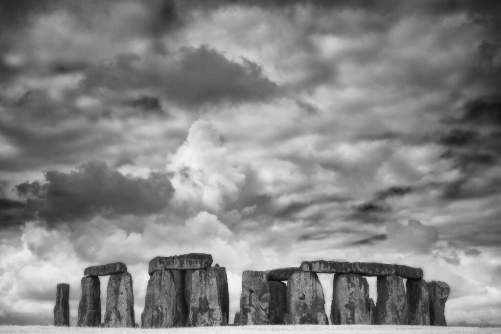 Stonehenge, Wiltshire. This image was photographed for the Legacy project, a fascinating not-for-profit endeavour to capture the mystifying stone remains of prehistoric sites scattered across the British Isles. Please visit www.thelegacyproject.org.uk for more information.