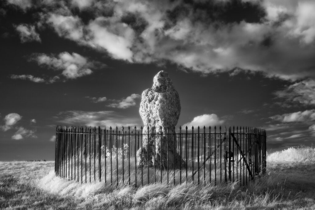 The King Stone, Oxfordshire. This image was photographed for the Legacy project, a fascinating not-for-profit endeavour to capture the mystifying stone remains of prehistoric sites scattered across the British Isles. Please visit www.thelegacyproject.org.uk for more information.