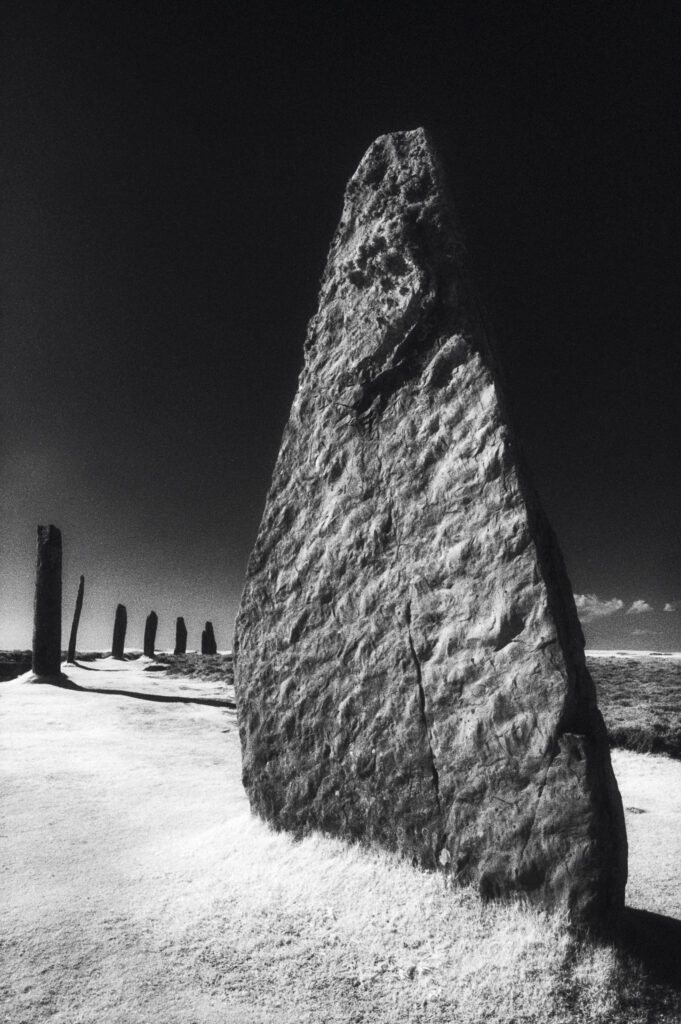 The Ring of Brodgar, Orkney Islands. This image was photographed for the Legacy project, a fascinating not-for-profit endeavour to capture the mystifying stone remains of prehistoric sites scattered across the British Isles. Please visit www.thelegacyproject.org.uk for more information.