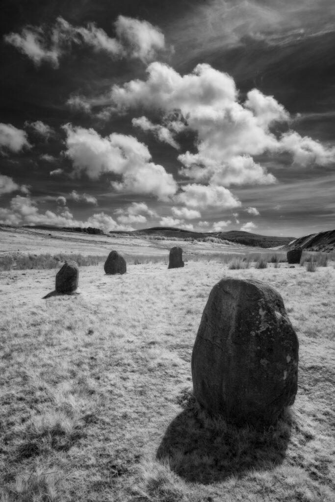 Blakeley Rise Stone Circle, Cumbria. This image was photographed for the Legacy project, a fascinating not-for-profit endeavour to capture the mystifying stone remains of prehistoric sites scattered across the British Isles. Please visit www.thelegacyproject.org.uk for more information.