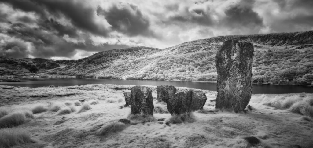 Uragh Stone Circle, County Kerry. This image was photographed for the Legacy project, a fascinating not-for-profit endeavour to capture the mystifying stone remains of prehistoric sites scattered across the British Isles. Please visit www.thelegacyproject.org.uk for more information.