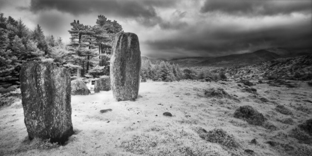 Cashelkeelty Stone Circle, County Kerry. This image was photographed for the Legacy project, a fascinating not-for-profit endeavour to capture the mystifying stone remains of prehistoric sites scattered across the British Isles. Please visit www.thelegacyproject.org.uk for more information.