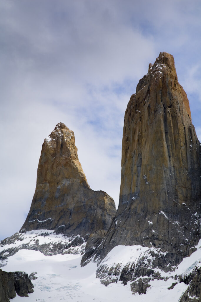 RF - Chile, Southern Patagonia, Torres Del Paine National Park. The dramatic peaks of the Torres del Paine.