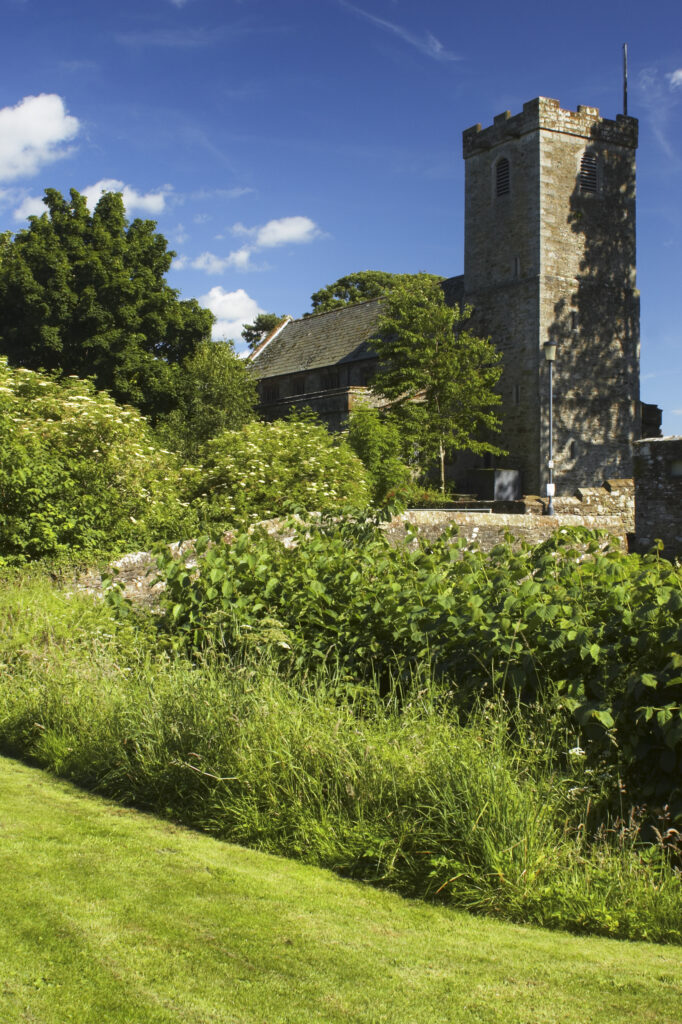 England, Cumbria, Lake District National Park. Caldbeck Church, dating from the 12th Century
