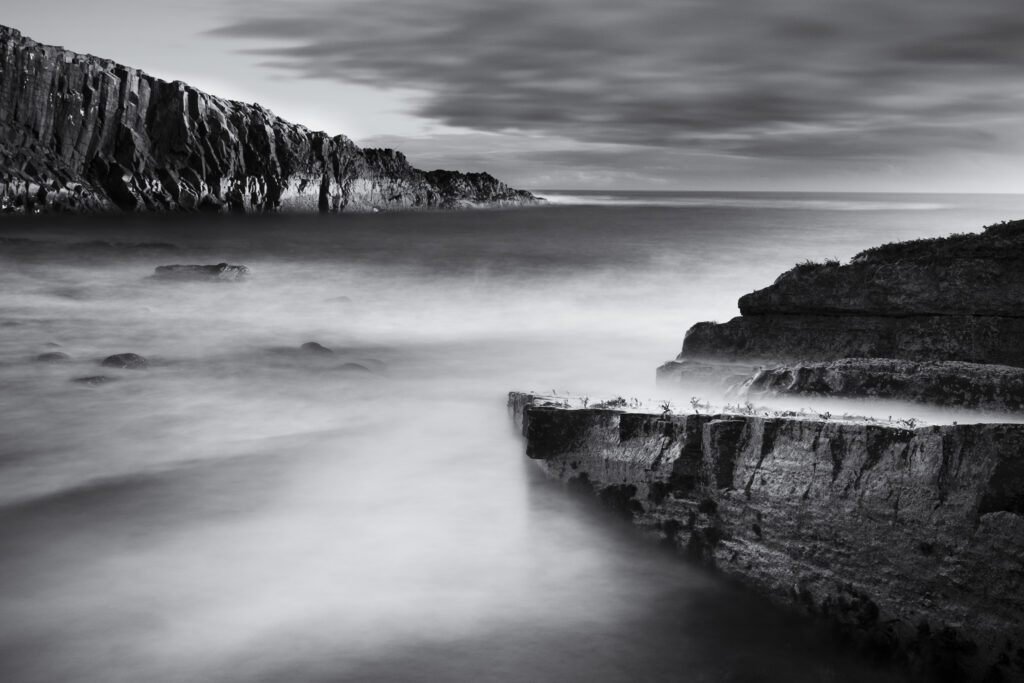 England, Northumberland, Cullernose Point. Cullernose Point located along the Northumberland Heritage Coast.