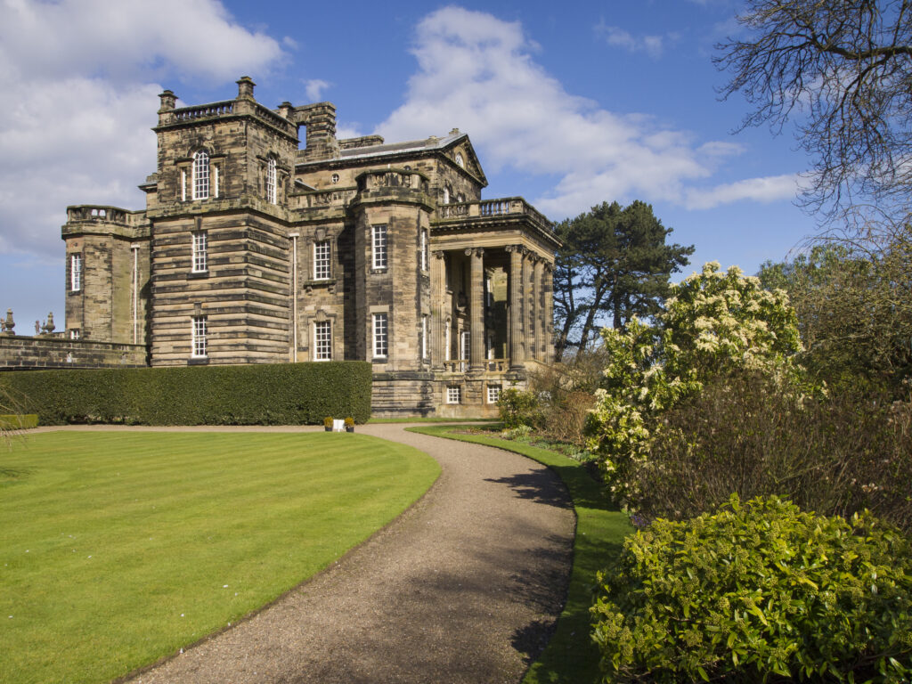England, Northumberland, Seaton Delaval Hall. Seaton Delaval Hall, a National Trust property located near Whitley Bay.