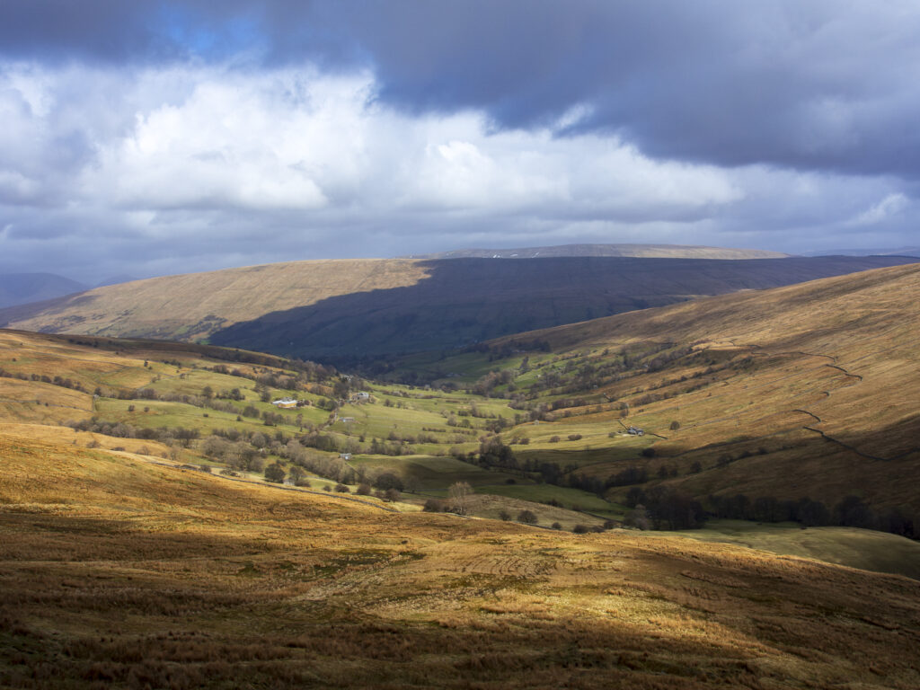 England, North Yorkshire, Yorkshire Dales National Park. Deepdale, a secluded valley in the Yorkshire Dales National Park near the village of Dent.
