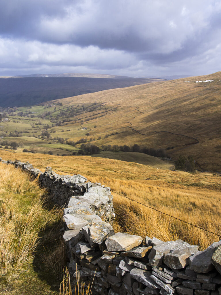 England, North Yorkshire, Yorkshire Dales National Park. Deepdale, a secluded valley in the Yorkshire Dales National Park near the village of Dent.