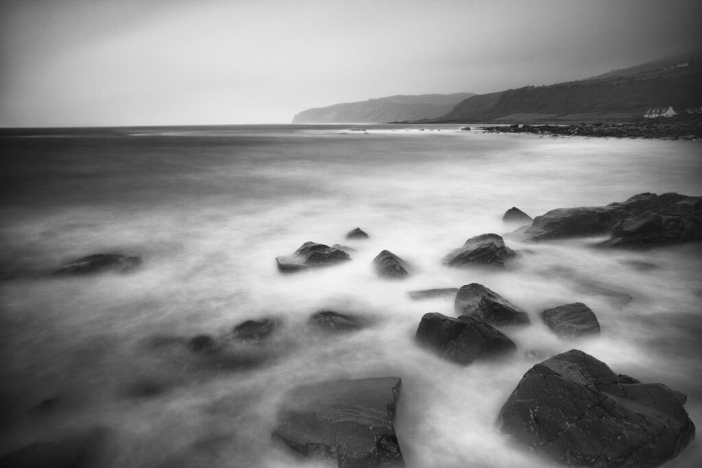 Scotland, North Ayrshire, Isle of Arran. Bennan Head viewed from Kildonan on the Isle of Arran.