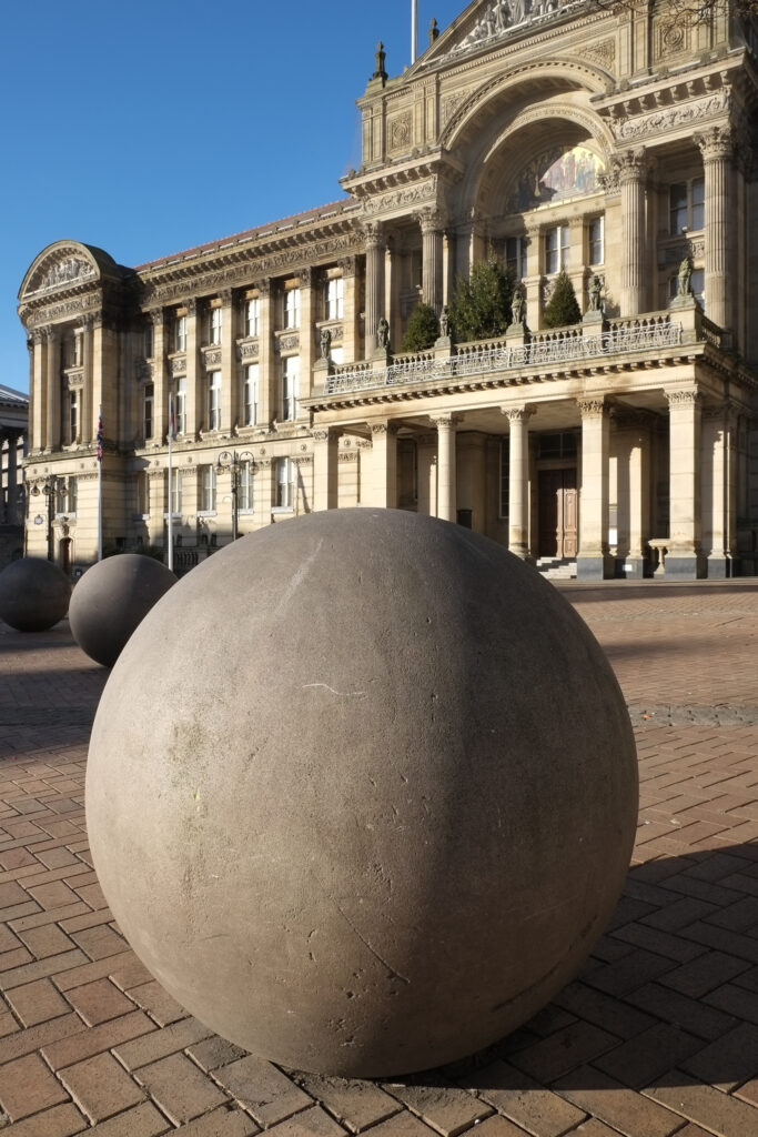 England, West Midlands, Birmingham City. Birmingham City Council House located in Victoria Square, Birmingham.
