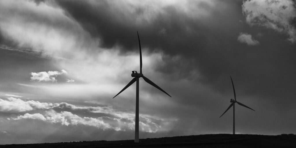 England, Northumberland, Green Rigg Wind Farm. Wind Turbines at Green Rigg, nr Ridsdale in Northumberland, UK.