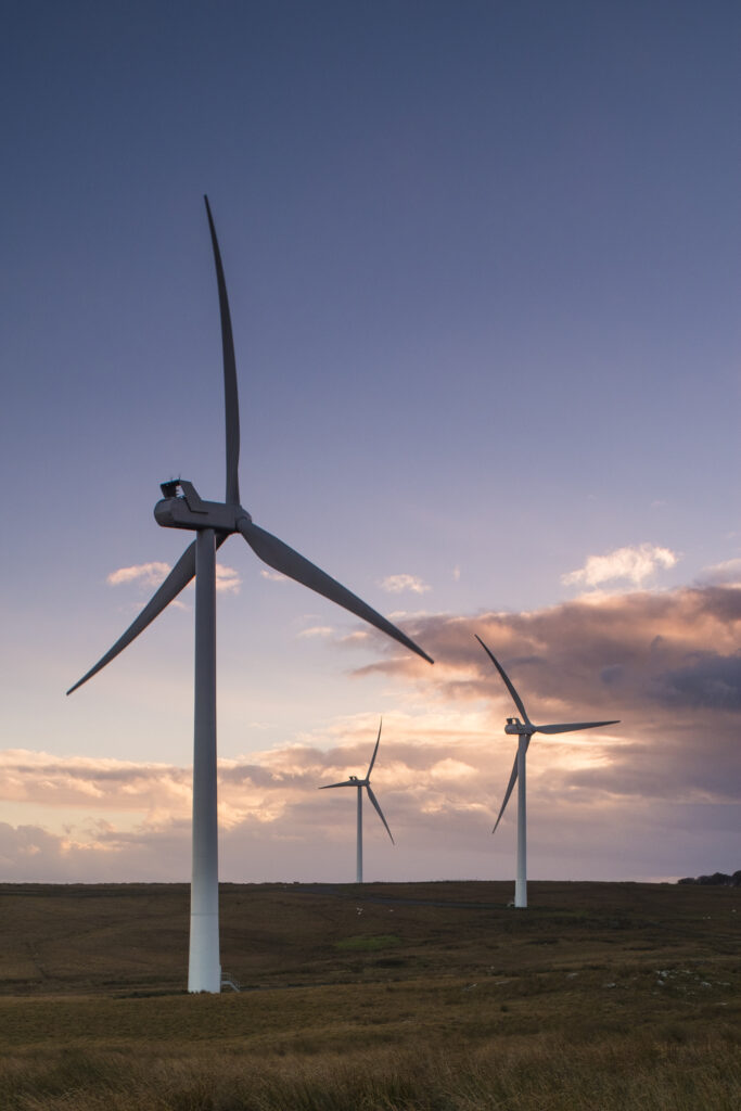 England, Northumberland, Green Rigg Wind Farm. Wind Turbines at Green Rigg, nr Ridsdale in Northumberland, UK.
