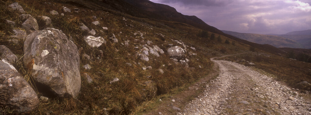 SCOTLAND, Scottish Highlands, West Highland Way. The well formed path found running along the stretch from Fort William to Kinlochleven.