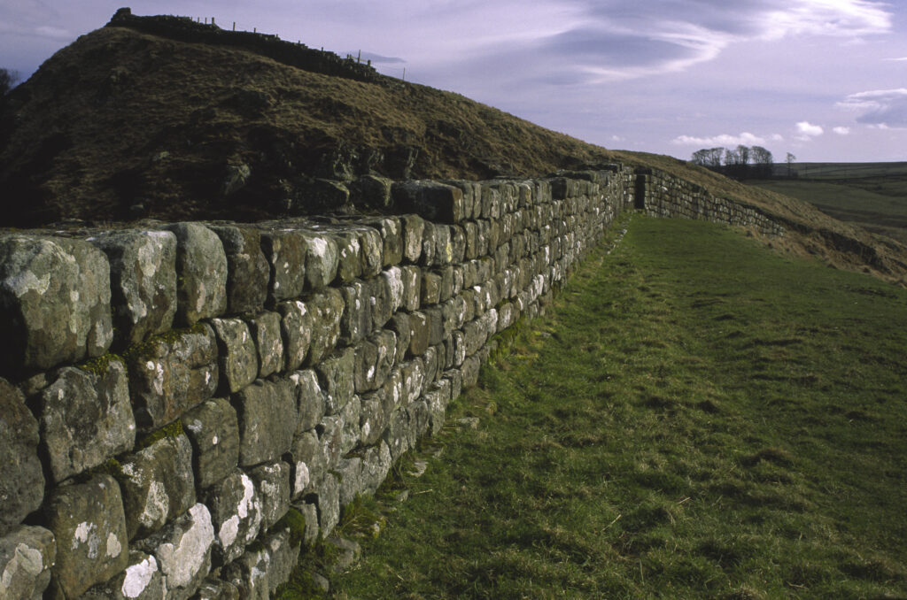 ENGLAND, Northumberland, Hadrians Wall. The world heritage site near the town of Haltwhistle