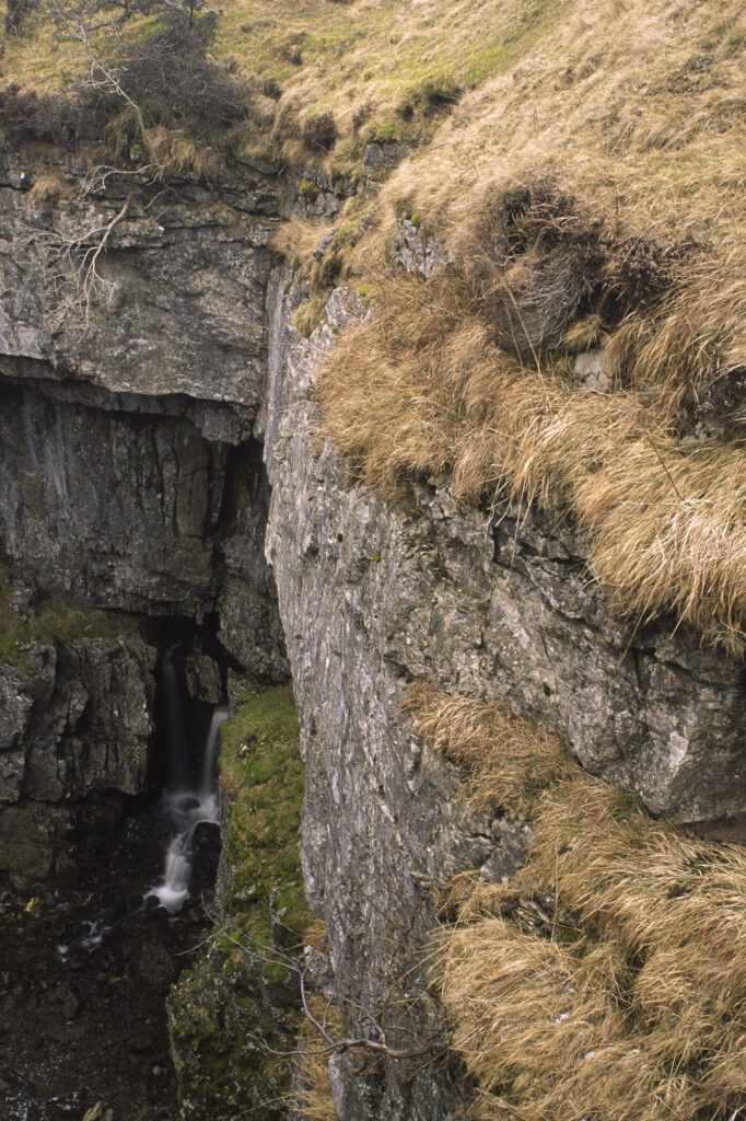 ENGLAND, Yorkshire, Yorkshire Dales National Park. A cave system found in the hills above horton in ribblesdale.