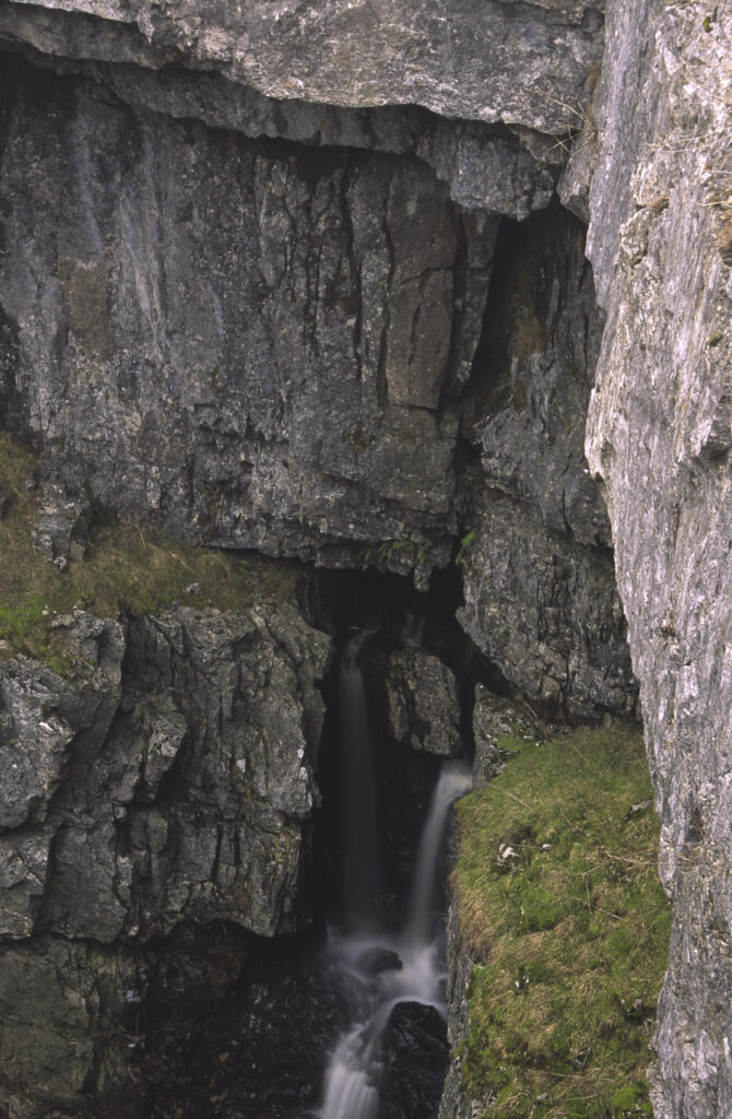 ENGLAND, Yorkshire, Yorkshire Dales National Park. A cave system found in the hills above horton in ribblesdale.