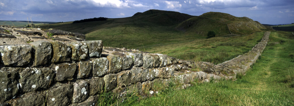 ENGLAND, Northumberland, Hadrians Wall. The world heritage site near the town of Haltwhistle