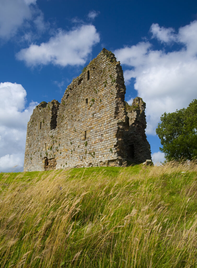 England, Northumberland, Thirlwall Castle. Thirlwall Castle, near Greenhead, part of the Northumberland National Park