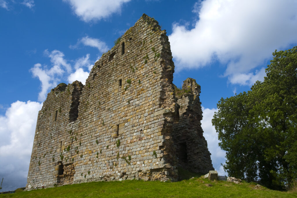 England, Northumberland, Thirlwall Castle. Thirlwall Castle, near Greenhead, part of the Northumberland National Park