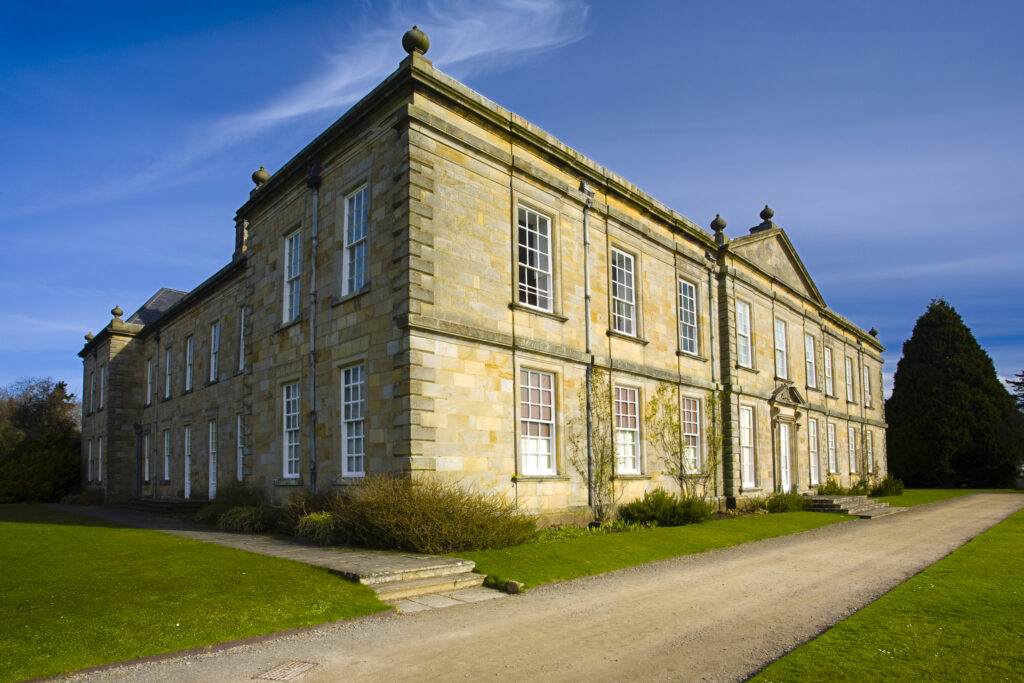 England, Northumberland, Wallington. Wallington Hall is an impressive country house located near Cambo (National Trust).